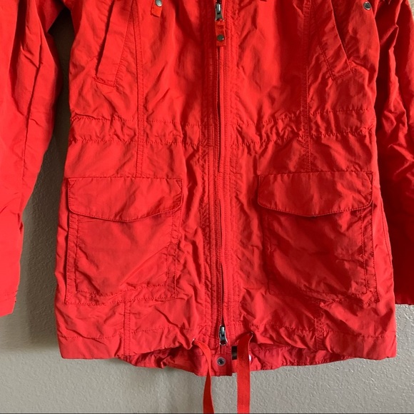 Eddie Bauer Travex Lightweight Burnt Orange Utility Jacket Size Small - Picture 4 of 10